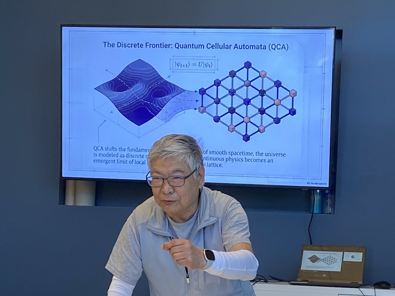 Week 2 · KS Huang on quantum cellular automata