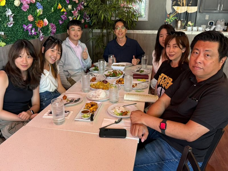 Week 2 · the delegation over dinner
