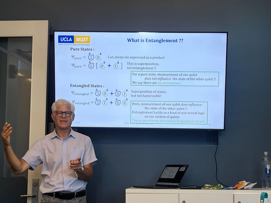 Richard Ross on entanglement and quantum measurement